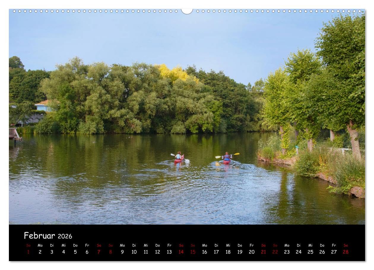 Kiel - Stadt an der Förde (Wandkalender 2026 DIN A2 quer), CALVENDO Monatskalender: Eine Bilderreise durch das maritime Kiel (CALVENDO Orte)