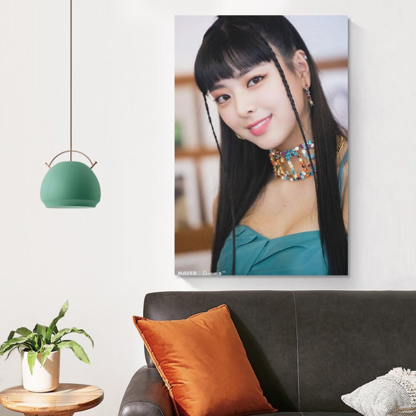 Amazon.co.jp: YUNA ユナ Itzy イッチ Not Shy BEHIND 学生キャンバス