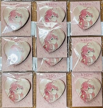 Amazon.co.jp: さくらみこ 10個 ハート型缶バッジ ホロレーヴ holoR?ve