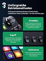 SOOMFON Stream Controller Deck SE fekete, 6 LCD makró gomb, OBS Twitch YouTube streaming 2