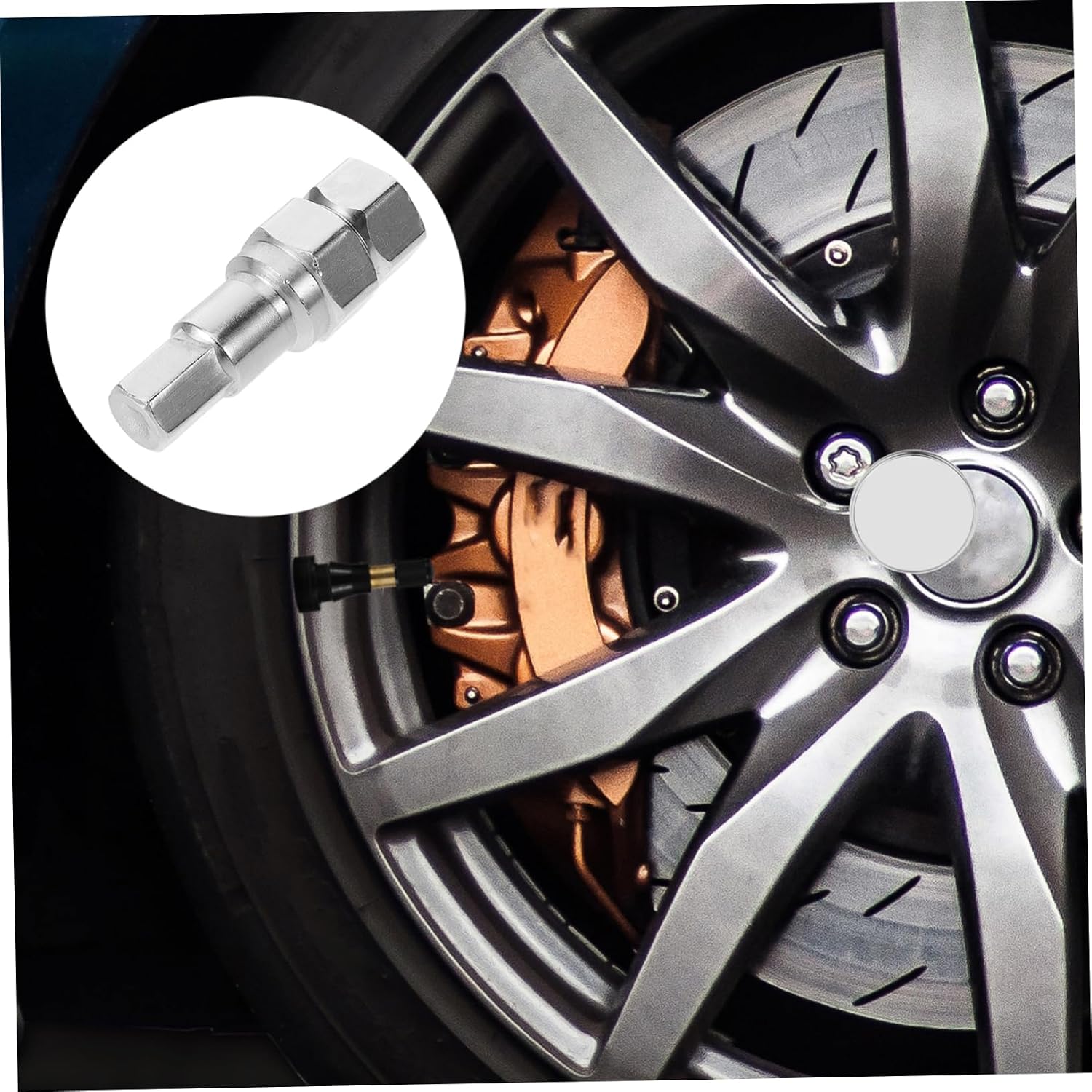Steel Wheel Lug Nut Socket for Small Hub Nut Removal Auto Repair