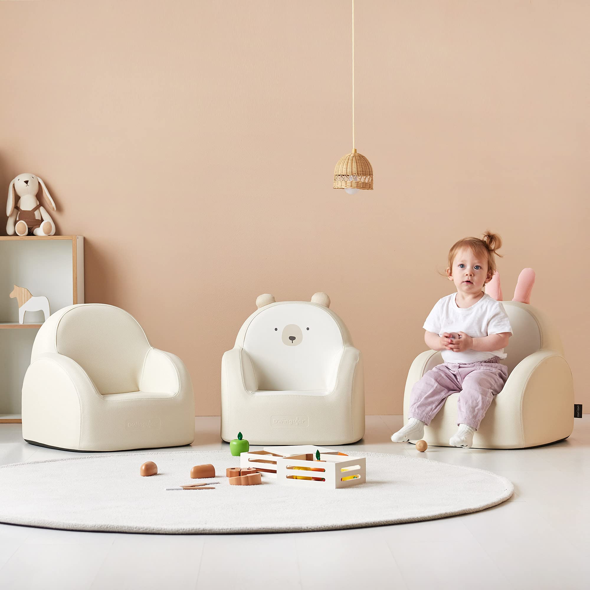 Amazon.co.jp: 【Roomnhome】 キッズソファー 子供用ソファ 