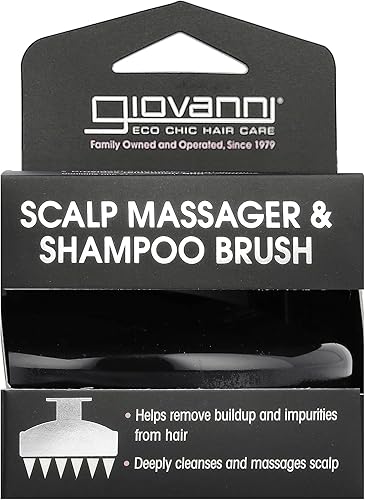 Miniatura 2 de GIOVANNI Cepillo masajeador de cuero cabelludo y champú  Cepillo para el cuero cabelludo masajeador de cabello cepillo masajeador de champú