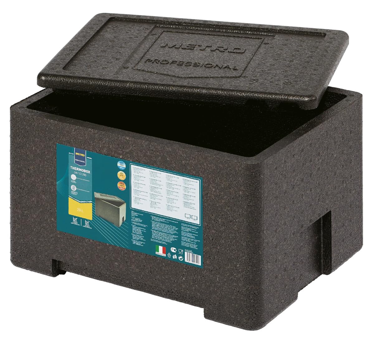 METRO Professional Thermobox EPP GN1/2 200 20L