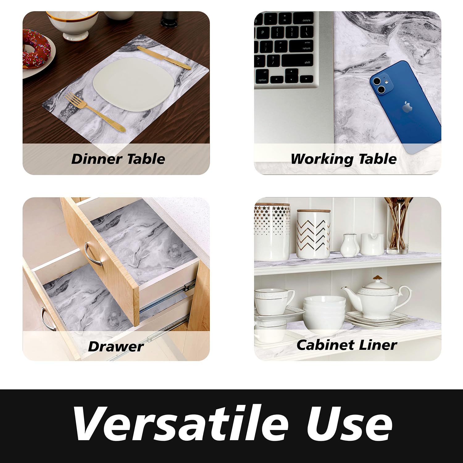 Kitchen Shelf Liner - Protect & Organize -4 Kitchen Shelf Liner - Protect & Organize -4