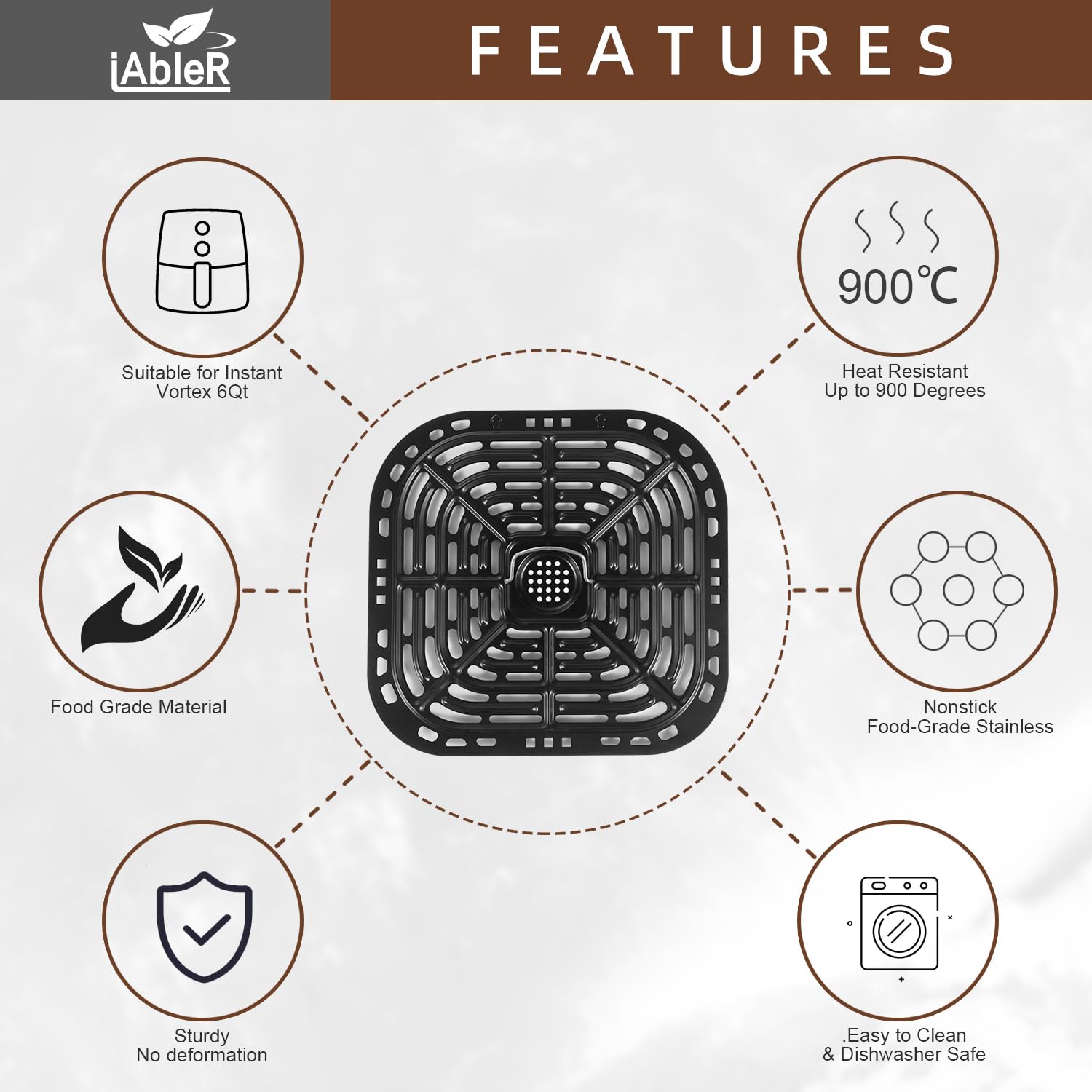 Instant Vortex Air Fryer Tray Replacement -6