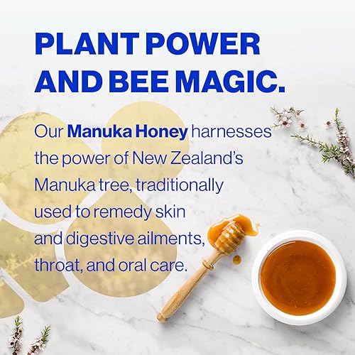 Miniatura 2 de Manuka Health, Kit de bienestar, completo con aerosol para la garganta con propóleos, tarro de miel MGO 400+ (8.8 onzas), pastillas MGO 400+ en