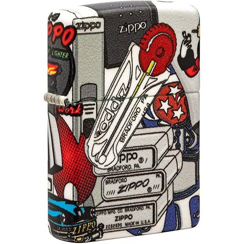 Zippo I Spy Design 540 Color Pocket Lighter