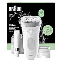 Braun Silk Epil 7 Epilatore Elettrico Donna Con Testina Ampia Per Una Facile Rimozione Dei Peli