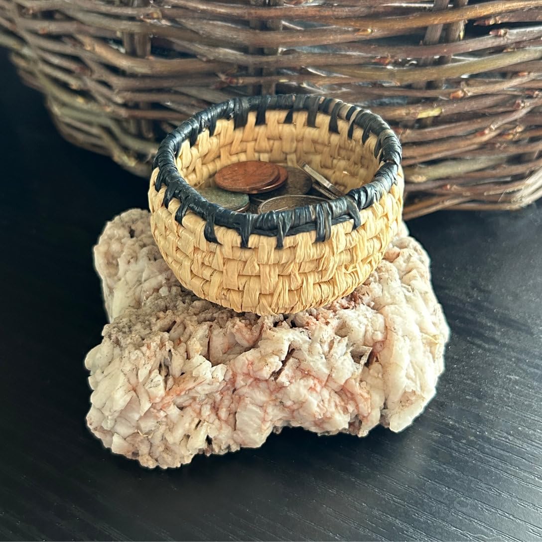 Traditional Craft Kits Coiled Basket Kit for Beginners - Wrap Stitch