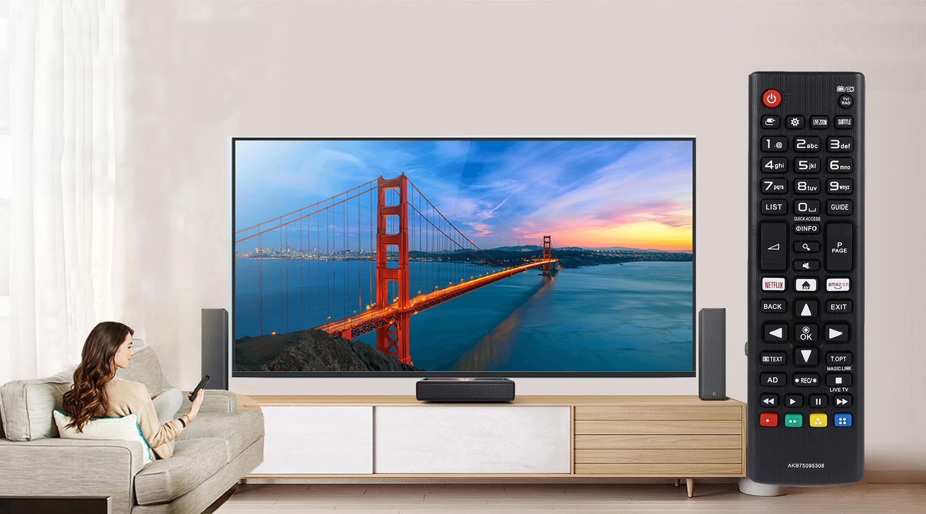 Remplacement telecommande LG pour telecommande Universelle LG Smart TV