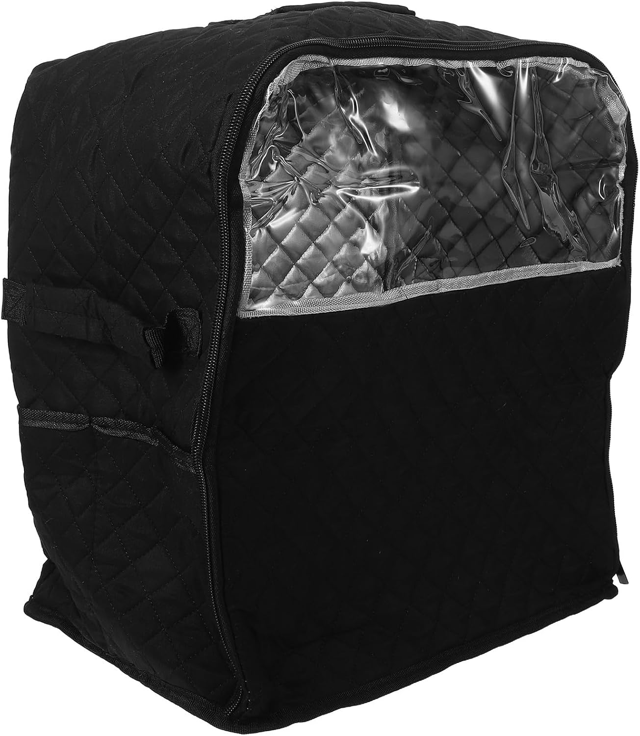 Stand Mixer Dust Cover with Smooth Zipper and Storage Pocket Compatible with Kitchenaid Stylish Protective Cover for Countertop Appliances Secure Fit for Kitchen Organization