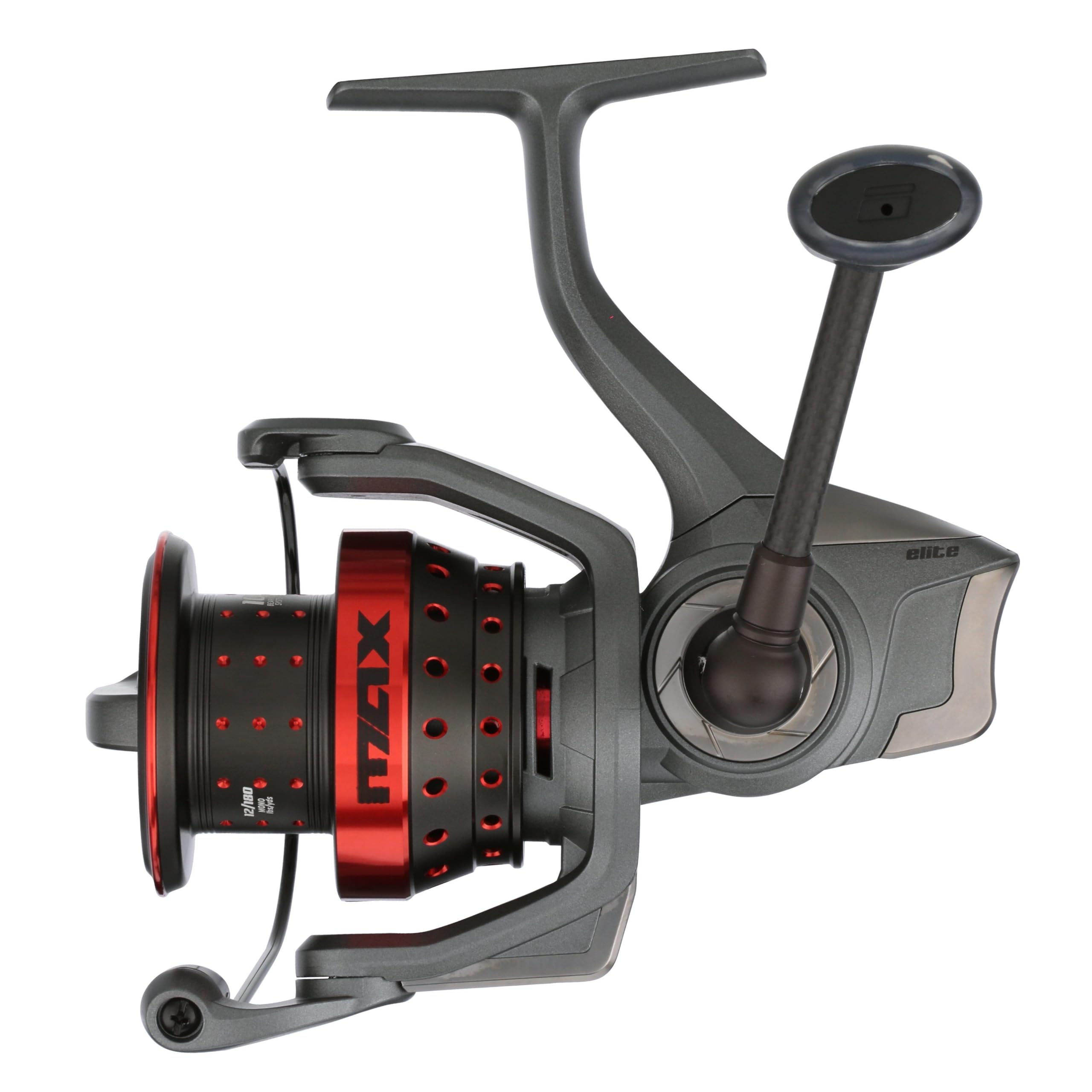 Abu Garcia Elite Max kołowrotek spinningowy, prawy/lewy uchwyt, hybrydowy przedni hamulec dla płynnej pracy, kołowrotek wędkarski słonowodny lub słodkowodny