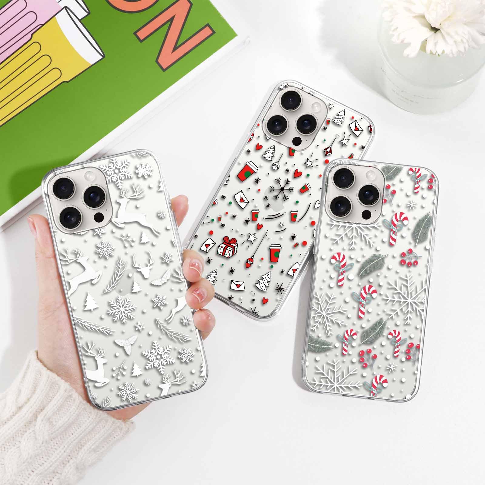 CaseLover Cover Magnetica compatible con iPhone 15 Pro con Cordino, Custodia con Laccio Collana Regolabile Morbida TPU Silicone Case Antiurto