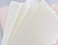 Vista 3 de TWONE 15 Packs Kraft Notebook Ruled Pages Kraft Brown Cover Pocket Journal Notebooks for Traveler Diary Note-Taking Ruled 60 Pages with 30 Sheets