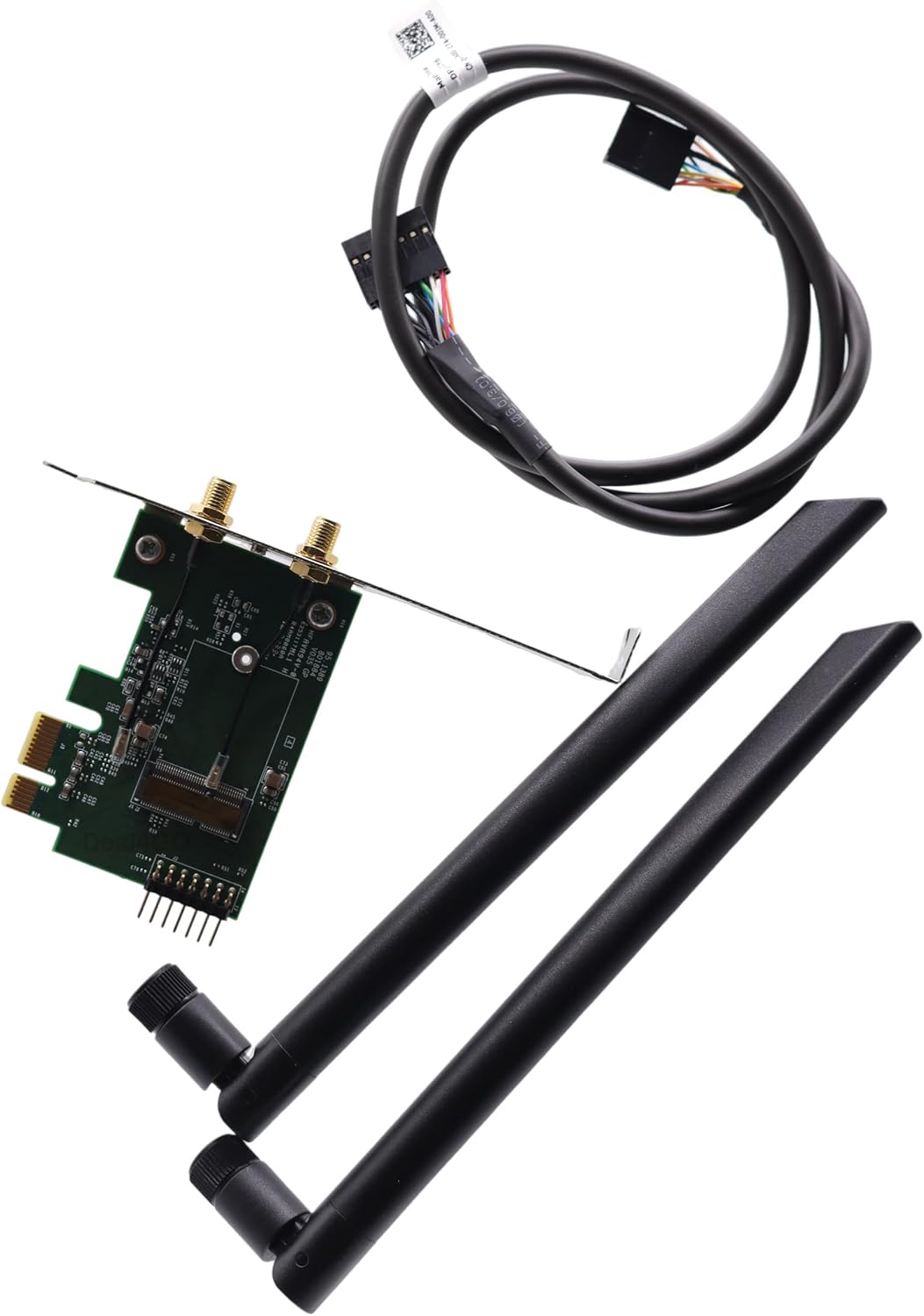 Deal4GO PCIe to M.2 Wireless WiFi Adapter 7HP8W 07HP8W w/BT Cable Replacement for Dell Precision 5820 7920 5860 7960 7820 7875 (NO Wi Fi Card)