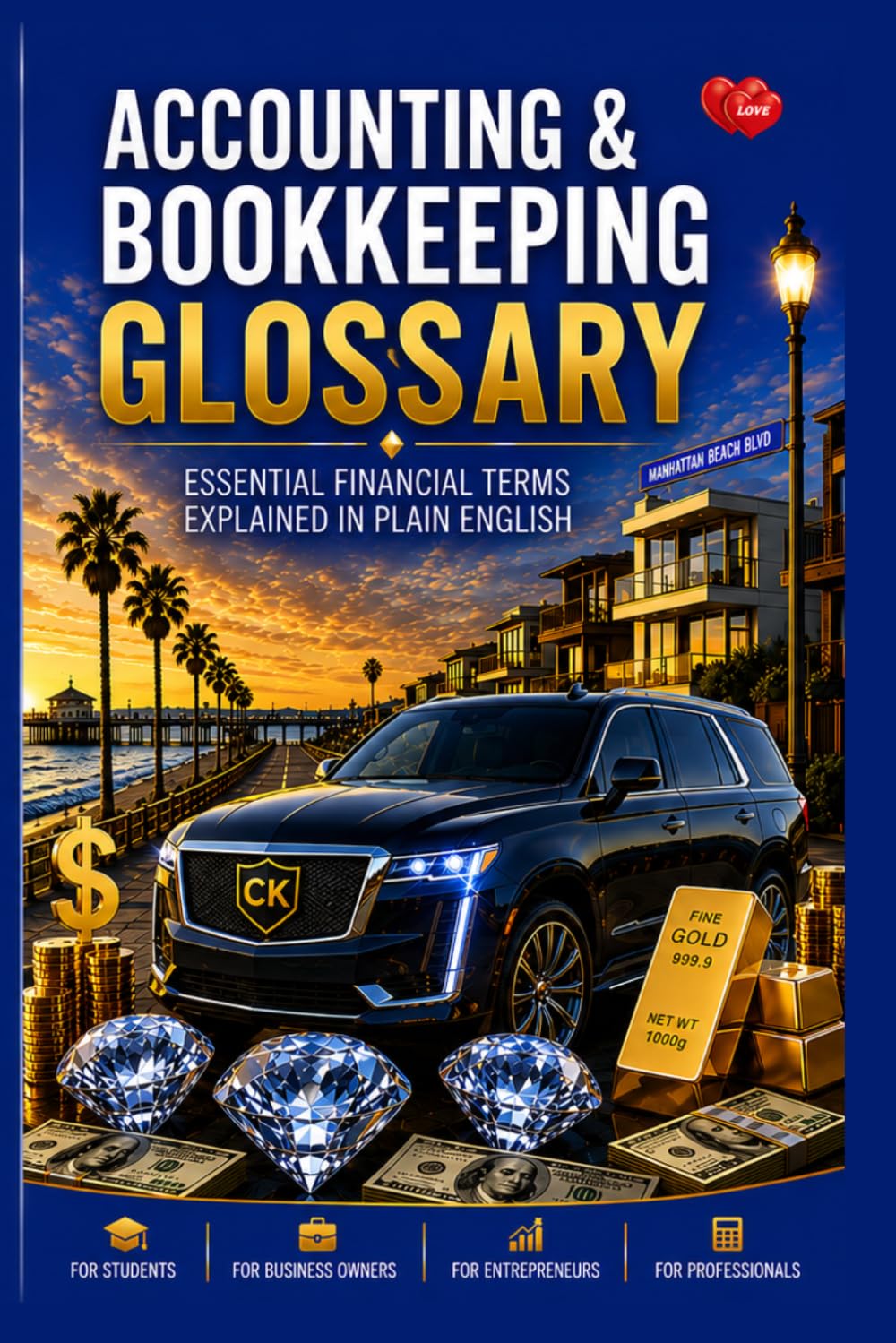 Accounting & Bookkeeping Glossary by CK Accounting Firm: Accounting and Bookkeeping Glossary, Financial Terms in Plain English for Students, ... Small Business Owners by CK Accounting Firm.