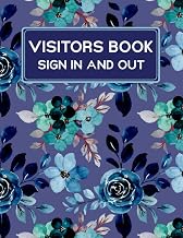 Visitors Book Sign In And Out: Contact Tracing Book, Track And Trace Visitor Log Book For Business ( Restaurants, Salons...).