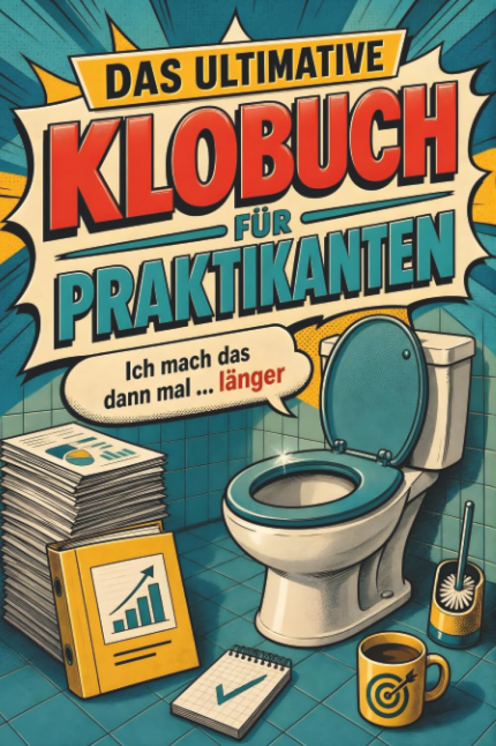Das ultimative Klobuch für Praktikanten: Ich mach das dann mal … länger. Lustiges Geschenk für Praktikanten, Kaffeeküche und Büroalltag