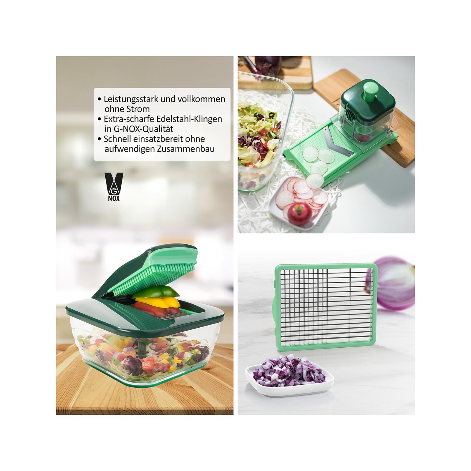 Nicer Dicer Chef - Cortador de galletas para frutas y verduras (10 unidades)