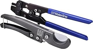 Waterline Ring Removal Tool and Tube Cutter | Heavy Duty Plastic Pipe Cutter | PEX Ring Remover | Best for ABS, PVC, and PEX | Replicable Blade