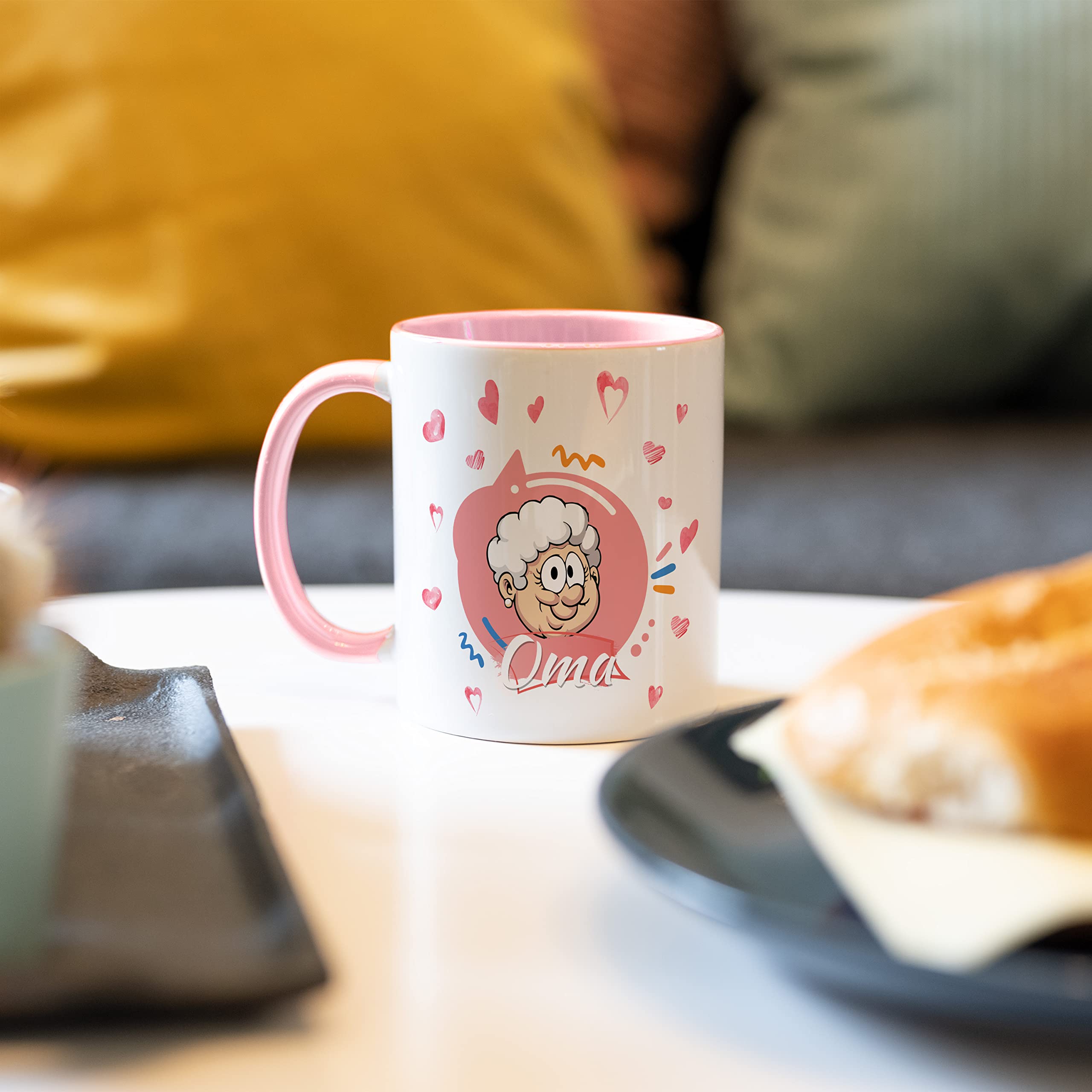 Pagma Tazza Regalo Per Nonno Con Scritta 'La Mia Squadra Mi Chiama Nonno' | 330 Ml, Ceramica Di Qualità, Stampa Su Entrambi I Lati, Lavabile In Lavastoviglie, Prodotta In Germania