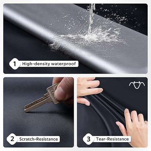 Miniatura 2 de Funda para automóvil Nissan Altima, impermeable, para todo tipo de clima, cubierta exterior completa, ligera, para exteriores, sol, UV, lluvia,