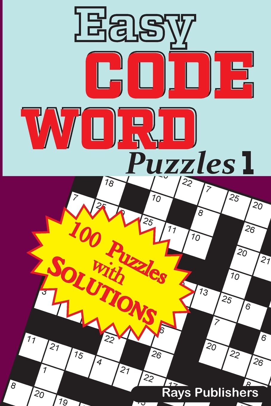 Easy CODE WORD Puzzles: Volume 1