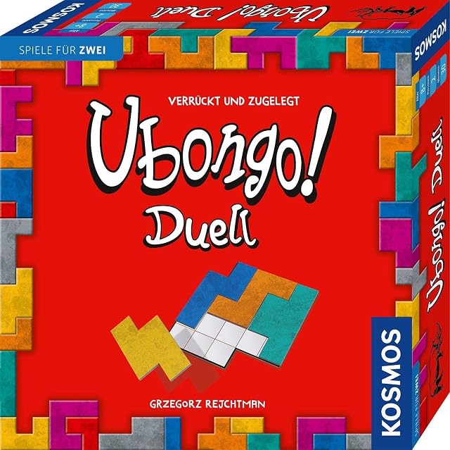 Kosmos Ubongo 683184 - Juego de Mesa para 2 Personas a Partir de 8 años, Juego Familiar, Regalo para niños…
