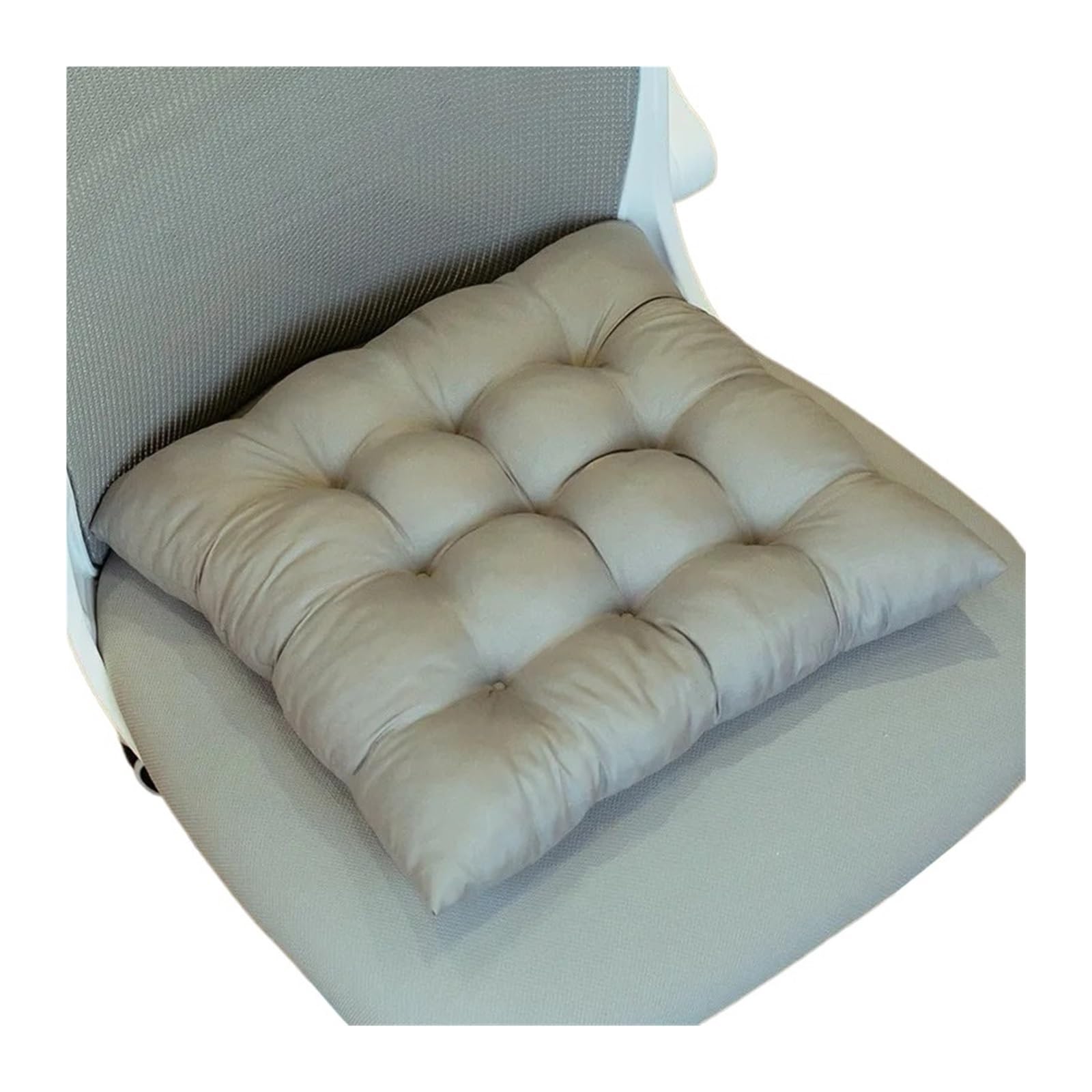 VMDVBNA chair cushions Chair Pads Cushions for Dining Chairs with Ties Square Floor Pillows Thick for home(Color2)