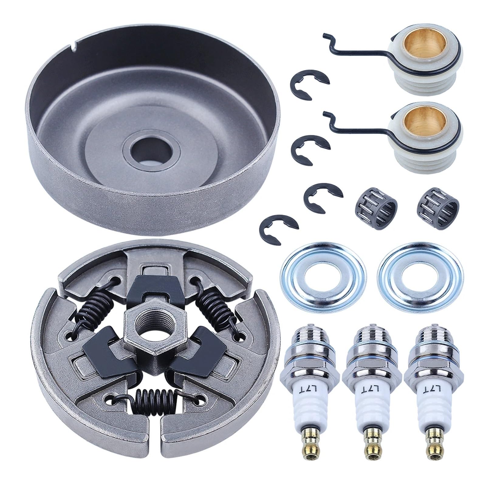 Embrague de piñón 3/8 "7T Cojinete aguja for Stihl 034 036 029 039 MS290 MS310 MS340 MS360 MS361 MS390 Motosierra 1125 160