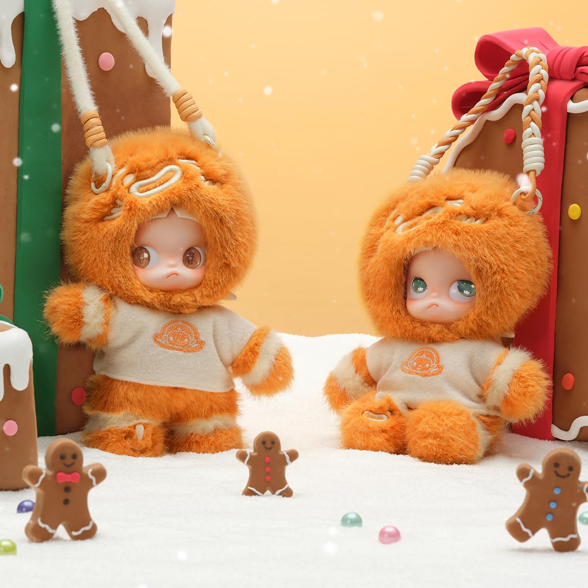 Amazon.co.jp: POP MART Zsiga Gingerbread Man 1/8アクション