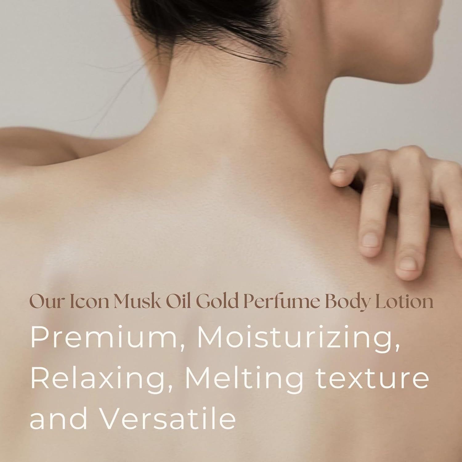 GA-DE Icon Musk Oil Gold Perfume Body Lotion - Lightweight, Quick Absorbing Lotion - Moisturizing Cream with Soothing Actives for Smooth Skin - 6.7 oz - Image 3