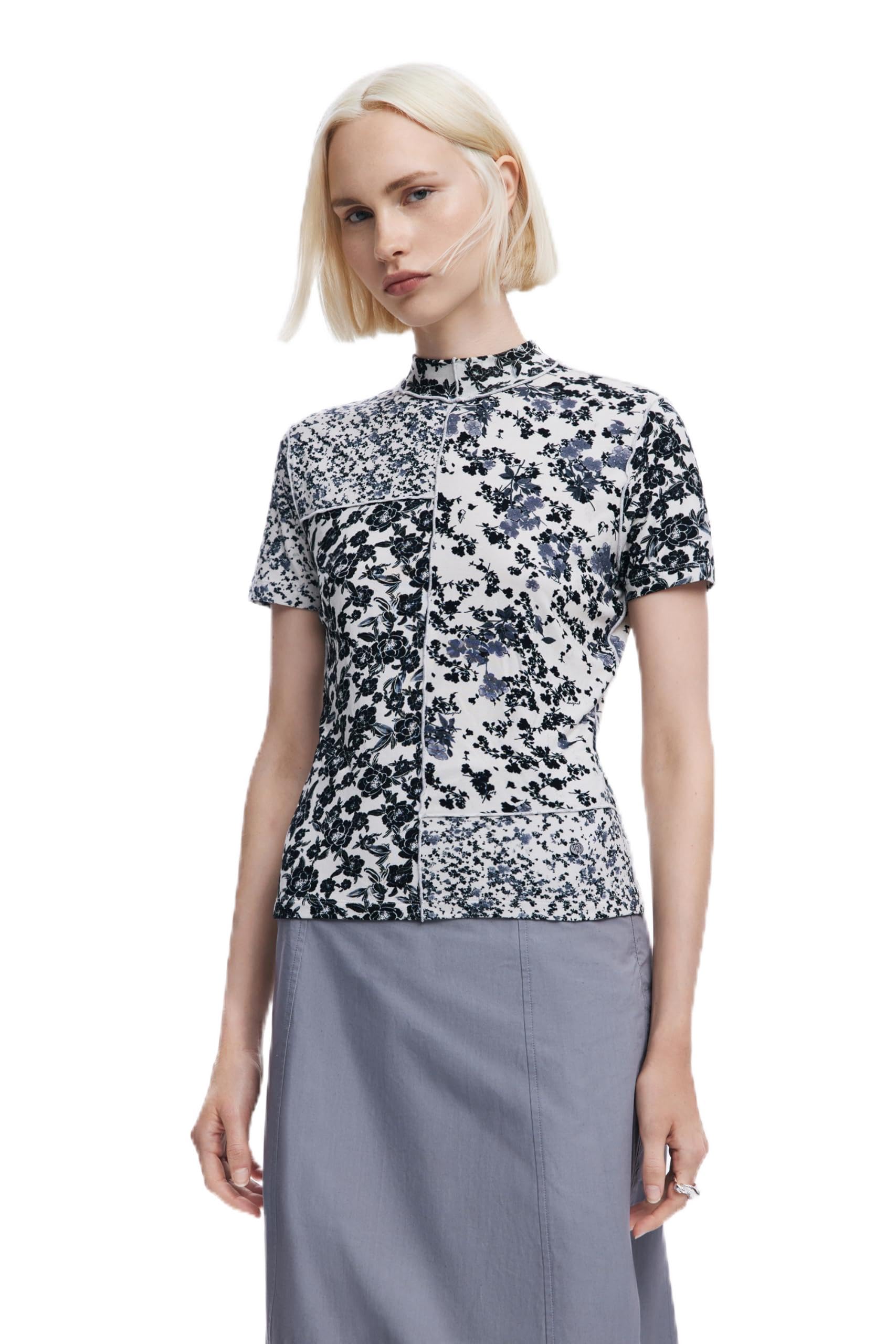 Desigual TS_PATCHY, 1001 Crudo, M