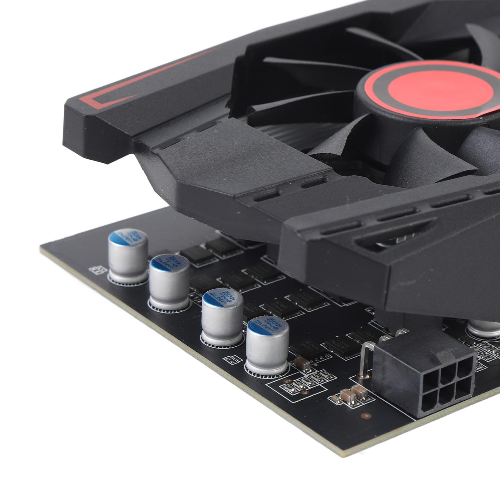 Cartes Graphiques 6 Go, Carte Graphique, 6 Go GDDR5 192 Bits Double Ventilateur PCIE 2.0 16X Slot Prend en Charge DVI VGA HDMI Interface multimédia Carte vidéo de Jeu