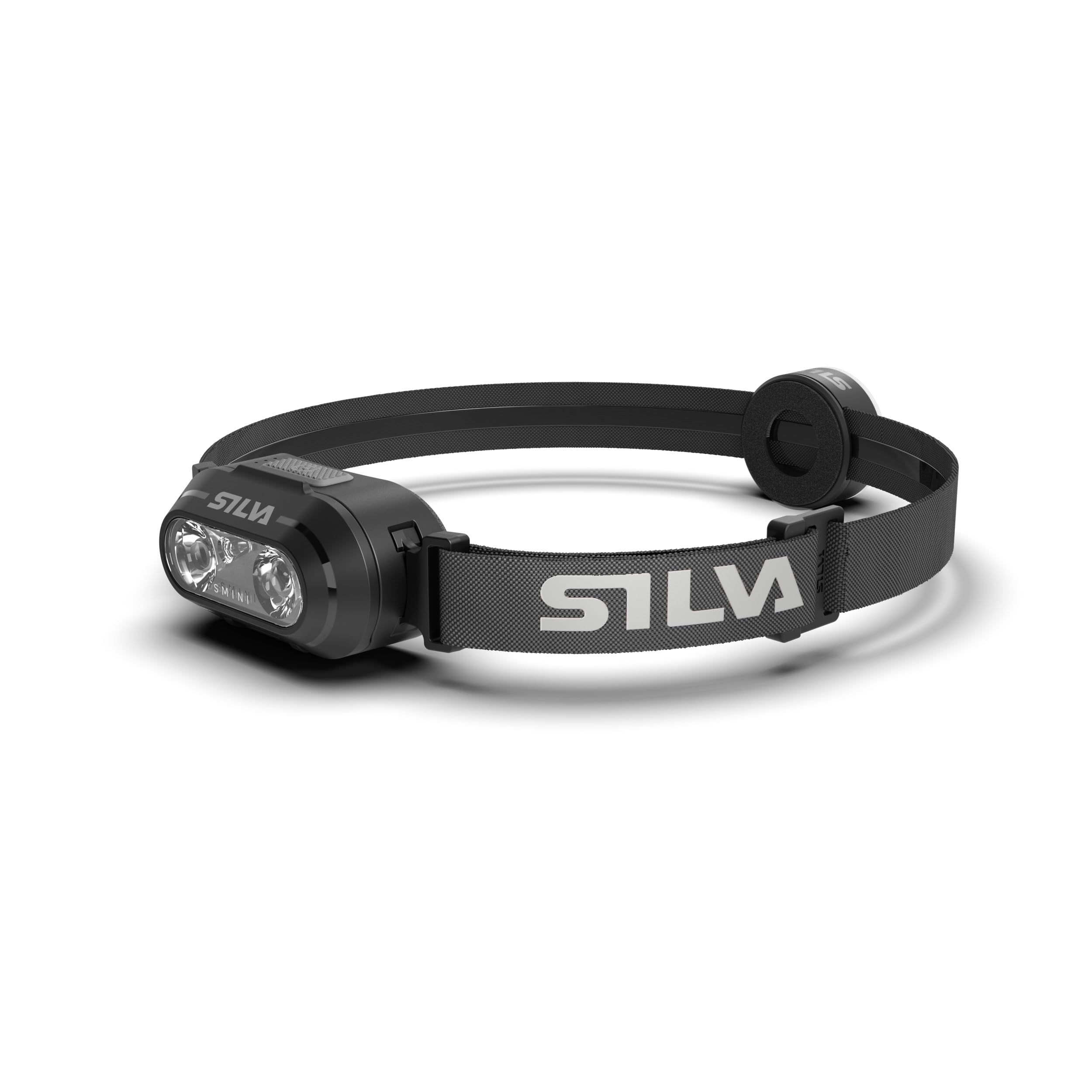 Silva Torcia frontale a batteria, ricaricabile USB-C, Smini, 53 grammi, 250 lumen, 3 livelli di luminosità, LED bianchi e rossi, indicatore di batteria, per corsa in aree urbane e all'aperto