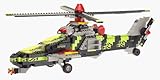 Mega Bloks Pro Builder Night Copter #9740