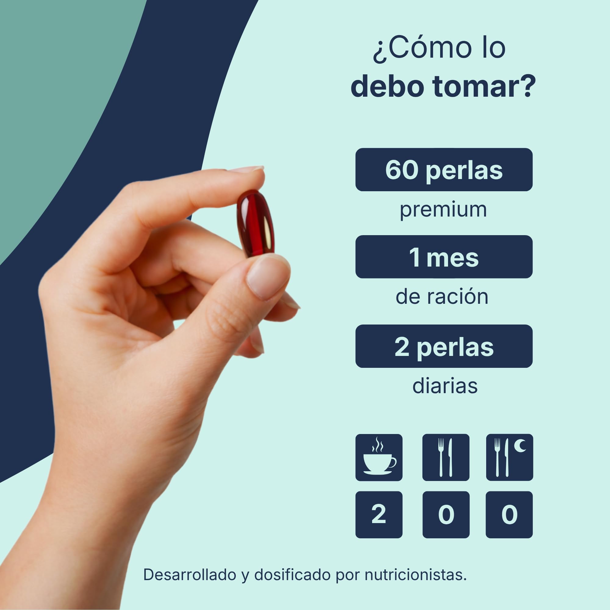 Perle di olio di krill FEPA 500 mg – 60 unità – Capsule con olio di krill Omega 3 (EPA e DHA) – Integratore alimentare per il supporto nutrizionale quotidiano – Fepadiet