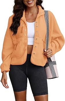 ジャケット・アウター hiand Active Ruffle Shirt Active Ruffle Shirt - HIAND