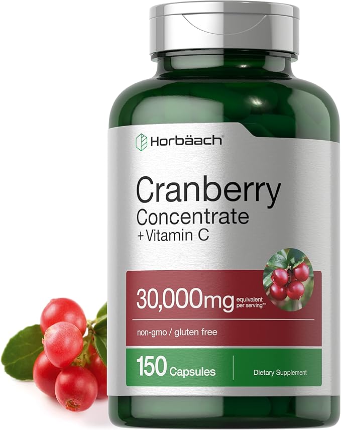 Cranberry Concentrate Extract + Vitamin C 30,000mg 150