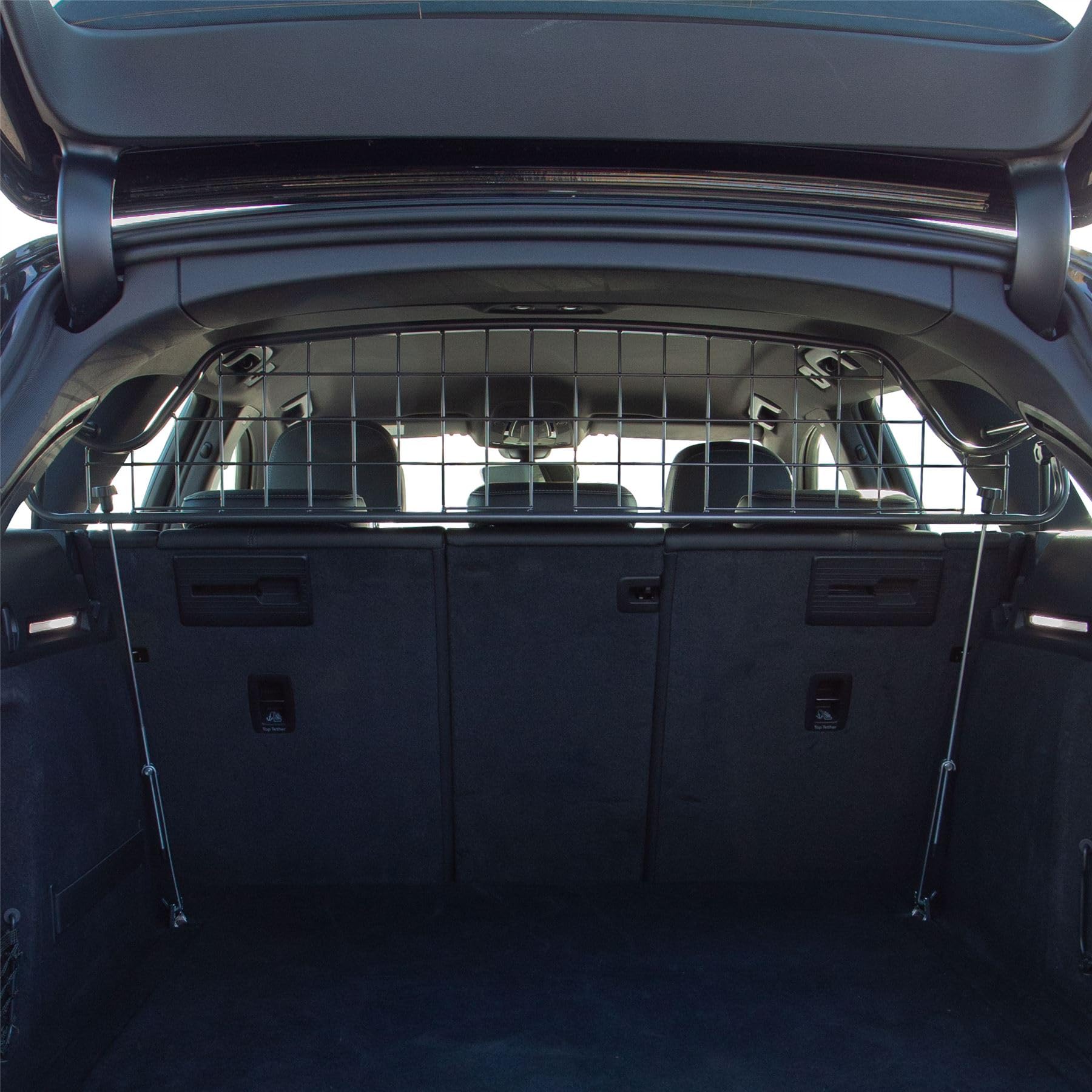 Travall Dog Guard Compatible with Audi A4 Estate (2015-2019) Vehicle Specific Trunk Guard Tailored Fit Luggage Barrier Load Separator Heavy Duty Powder Coated Steel Pet Barrier