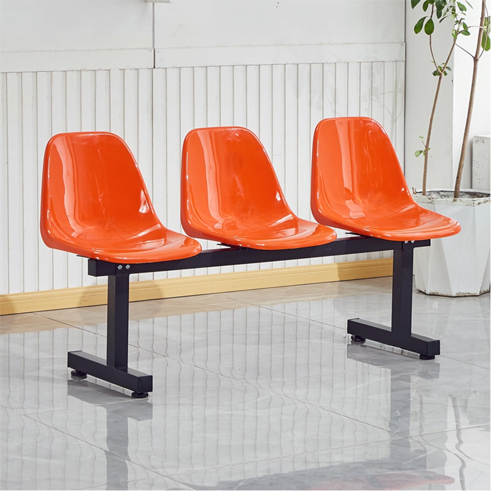 SaryEdge Office Reception Bench Set - Comfortable Lobby Seating for Guests, Waiting Areas, Airports, Banks, & Barbershops - Durable & Stylish Chairs for Enhanced Gu,