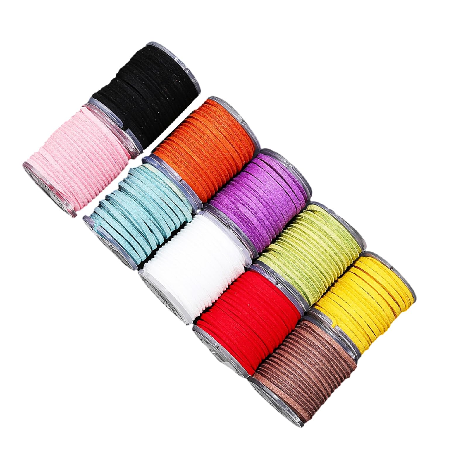 10 Colored Stretchable Beading Thread Skin Friendly Jewelry Cord for Necklaces Bracelets and Artistics Craft Jewelry Making Cord