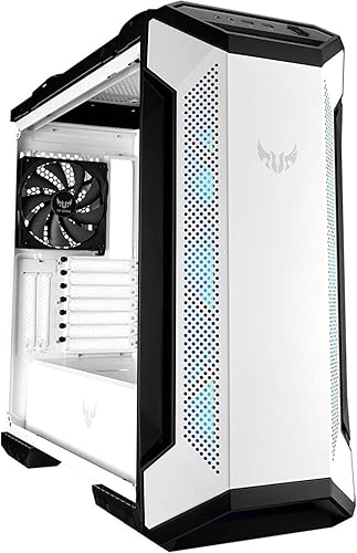Miniatura 5 de ASUS TUF Gaming GT501 White Edition - Carcasa para computadora de torre media para hasta placas base EATX con 2 paneles frontales USB 3.1, vidrio