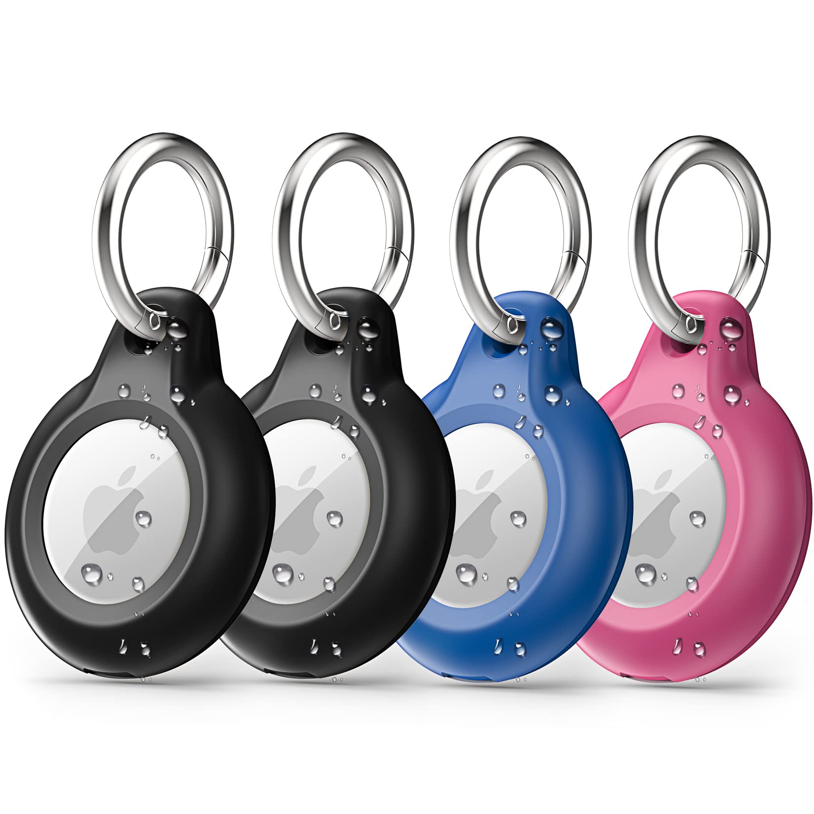 Amazon.co.jp: 【4セット】AirTag ケース エアタグ用 IPX8防水性