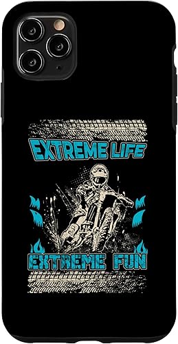 Miniatura 4 de iPhone XS Max Off-Road Motorcycle Exteme Life Extreme Fun Motocross Case