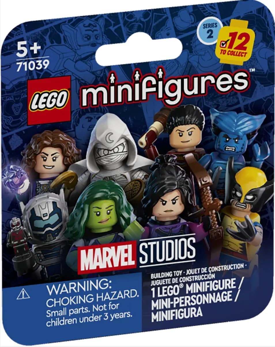 LEGO Marvel Series 2 Minifigure: Agatha Harkness with Purple Maleficent Cape - Superheroes 71039