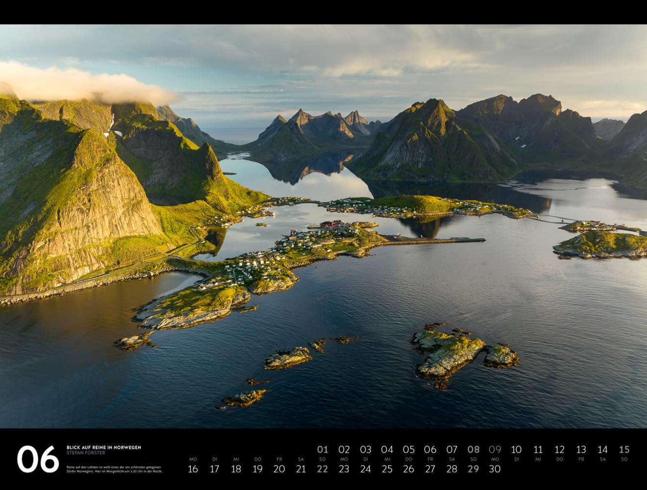 Nordische Welten - Signature Kalender 2025 - Hochwertiger Skandinavien-Kalender im großen Querformat (66x50 cm), Island, Färöer, Grönland, Norwegen