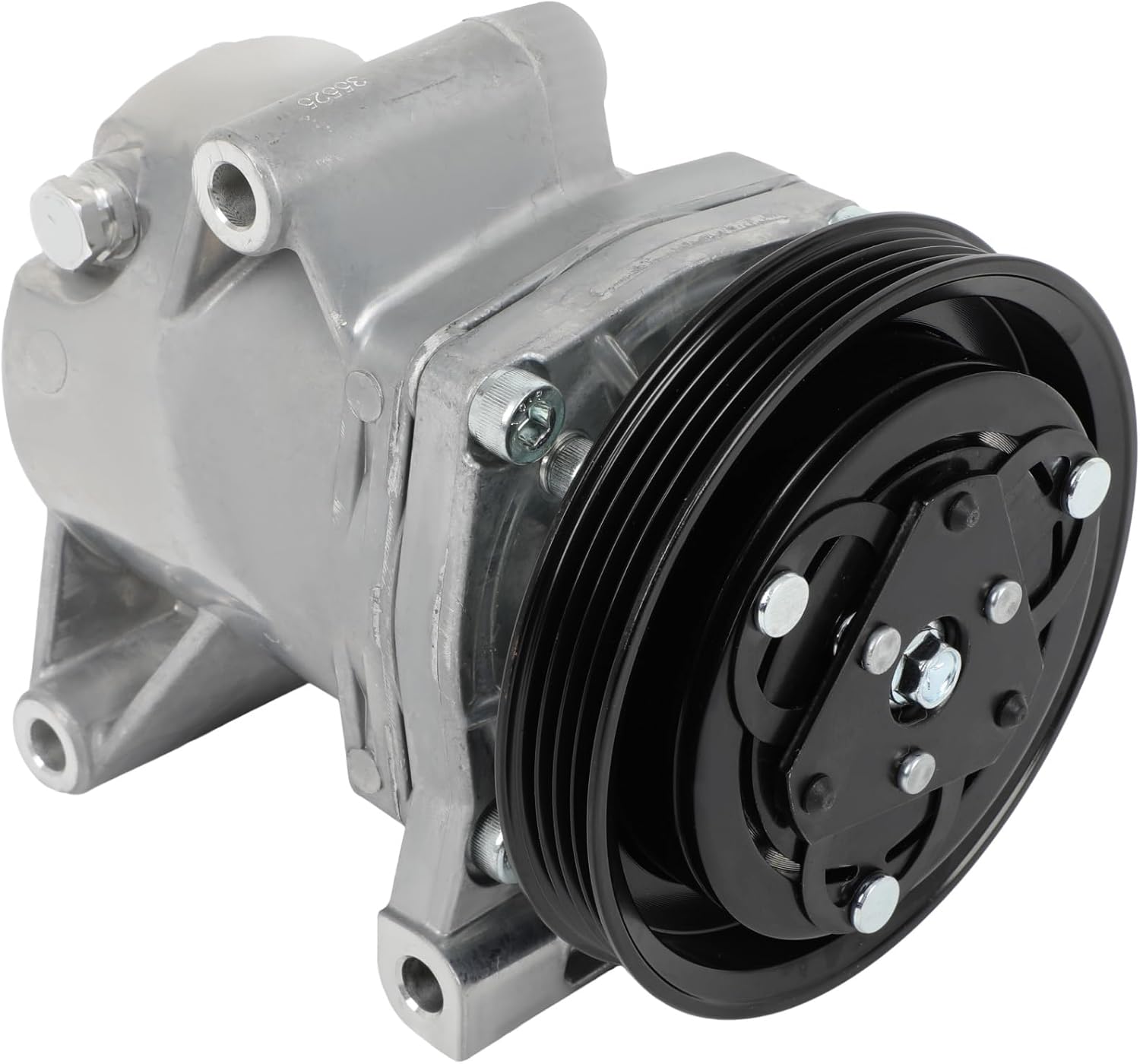 cciyu Air Conditioning Compressor for Smart Fortwo 1.0L 2008-2015 Replaces AC Compressor for Car 4 Grooves