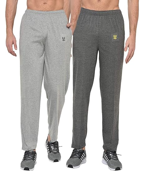 Vimal Men's Poly Cotton Trackpants (Pack of 2)